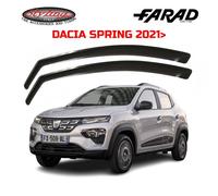 DEFLETTORI DACIA SPRING (DAL 2021) FARAD SET 2 ANTIVENTO ANTERIORI FUME' 12794