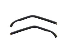 Deflettori d'aria adatti per Caravelle/Transporter/Multivan T5 / T6 2003-2019, deflettore pioggia, oscurati,