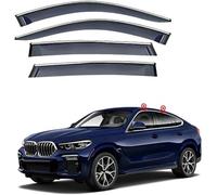 Deflettori d'Aria Antiturbo per BMW X6 MK3-G06 2020 2021 2022 2023, Deflettori Finestrini Auto Deflettore Aria Deflettori del vento Facilità di Installazione