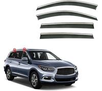 Deflettori d'Aria Antiturbo per Infiniti QX60 MK1 L50 2012-2020, Deflettori Finestrini Auto Deflettore Aria Deflettori del vento Facilità di Installazione