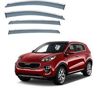 Deflettori d'Aria Antiturbo per KIA Sportage KX5 MK4-QL 2016, Deflettori Finestrini Auto Deflettore Aria Deflettori del vento Facilità di Installazione