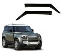 Deflettori d'Aria Antiturbo per Land Rover Defender 90 MK1 L663 2020+, Deflettori Finestrini Auto Deflettore Aria Deflettori del vento Facilità di Installazione