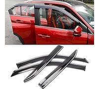 Deflettori d'Aria Antiturbo per Mitsubishi Eclipse Cross 2018 2019 2020,Deflettori d'aria Compatibili Parapioggia Finestrini Auto Deflettori Integrati
