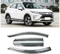 Deflettori d'Aria Antiturbo per Mitsubishi Eclipse Cross 2018-2019,Deflettori d'aria Compatibili Parapioggia Finestrini Auto Deflettori Integrati
