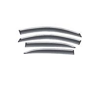 Deflettori d'Aria Deflettore Per Peugeot 408 2014 2015 2016 2017 2018 2019 2020 2021 2022 Visiera Parasole Finestra Parapioggia Parapioggia deflettore del finestrino laterale