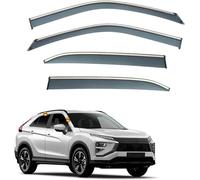 Deflettori d'aria Deflettori del vento per Mitsubishi Eclipse Cross MK1GK/GL/YA 2018 2019 2020 2021 2022, Deflettori d'aria, deflettori laterali, parapioggia, deflettori adesivi.