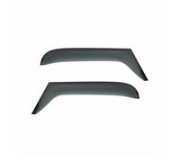 Deflettori D'aria Deflettori Finestrini Laterali Deflettore Protezione Finestrini Weathershield Per Wrangler TJ 1997-2006 Protezione Antipioggia Protezione Solare Deflettore Antivento Modanatura