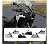 Deflettori d'aria del flusso d'aria per CRF1100L CRF 1100 L ADV CRF 1100L Adventure ADV 2020-2023 Parabrezza moto Paramani anteriore superiore Airvent Pannelli laterali carenatura (Chiaro)