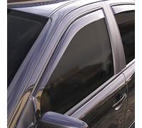 ClimAir Car Comfort Deflettori d'Aria Nero Compatibile con Dodge RAM Quad/Crew Cab 2009-2019