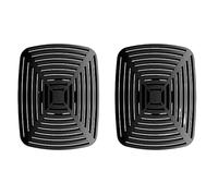 Deflettori D'aria Per Auto - Deflettori Di Ventilazione Per Auto | 2x Deflettore Di Staccabile Per Ventilazione Del Veicolo | Descensore AC Di Grids AC | Par. Accessorio Interno