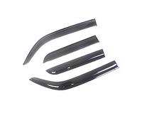 Deflettori d'Aria Per BMW X5 E53 2000-2006 Auto Finestra Laterale Deflettori Del Visiere Nero Protezione Pioggia Porta Visiera Vent Shades deflettore del finestrino laterale