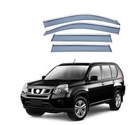 Deflettori d'aria per finestrini auto, 4 pezzi, Per Nissan Per X-TRAIL MK2-T31 2008-2013, finestrini anteriori e posteriori Parasole Auto