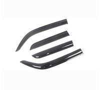 Deflettori d'Aria Per Nissan Per Titan 2016-2021 XD Equipaggio Finestrini Laterali Deflettori Visiere Nero Protezione Pioggia Porta Visiera Vent Shades deflettore del finestrino laterale