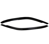 Deflettori d'Aria Per Smart Per Fortwo 450 1998-2007 Auto Finestrini Laterali Deflettore Visiere Parapioggia Porta Visiera Vent Shades deflettore del finestrino laterale