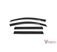 Deflettori d'aria progettati per VOLKSWAGEN Passat, 2011-2015, Universale, 4 pz.