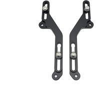Deflettori del parabrezza Regolatori parabrezza per moto Parabrezza regolabile flusso d'aria per NC750X 2021 2022(Nero)