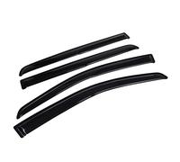 Deflettori del per finestrini dell'auto per Ford Per Ranger Dual Cab 2012-2021 Rifugi oscurati Visiera per finestrini Parapioggia Vent Parasole 4PCS Deflettori D'aria Antiturbo Auto