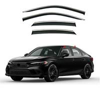 Deflettori del vento dell'auto per CIVIC 2012-2023, parasole/parapioggia/paravento/deflettore del vento atmosferico delle porte