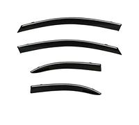 Deflettori Del Visiere Parapioggia Shades Visor Per Mitsubishi Per Lancer Ex Mk9 2008-2016 Window Visor Vent Shades Ventvisor Deflettori D'aria Antiturbo Auto(PC stainless steel)