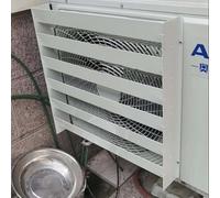 Deflettori della Presa d'Aria della Copertura del Condizionatore d'Aria,Copertura Universale per unità Ca Esterna Deflettore Anti-Colpo Diretto, Defender per Pompa di Calore con Condensatore Ca