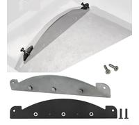 Deflettori di calore per PitBoss, modulo deflettore di calore, deflettore termico magnetico per controllo della temperatura, copertura magnetica per griglie PitBoss (deflettore argento)