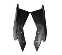 deflettori di fango per auto Universale Paraurti Posteriore Spoiler Canard Fin Diffusore Winglet Gonna Lato Labbro Ala Trim Wrap Angle Splitter Guard Pretective 1 Coppia(Carbon Fiber Color)