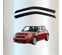 Deflettori Finestrini Auto per Mini Cooper 2007-2013,Porte Deflettori d'Aria Laterali per Auto Visiere di Ventilazione Esterne Deflettori Vetri Laterali