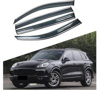 Deflettori Finestrini Auto per PORSCHE Cayenne 92A 2010-2019. Deflettori d'Aria Antiturbo e Antivento Protezione dalle Intemperie Riduzione del Rumore