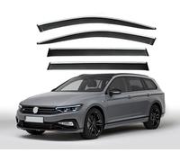 Deflettori Finestrini Auto per VW Passat Variant MK8-B8 2016-2022, Deflettori d'Aria Finestra Laterale Deflettori Antivento Visiere Visori Parapioggia