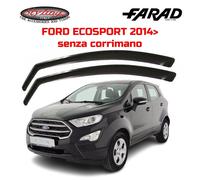 DEFLETTORI FORD ECOSPORT (2014 in poi) NO RAILS FARAD SET ANTIVENTO FUME' 12722