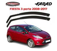 Deflettori Aria Per Ford Fiesta VI 3 Porte dal 2008 al 2016 Antivento Atipioggia