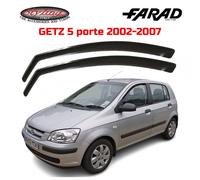 DEFLETTORI ANTIVENTO ANTITURBO FARAD 2PZ PER HYUNDAI GETZ 02>07 5P 2002>2007