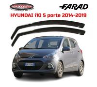 COPPIA DEFLETTORI ARIA FARAD HYUNDAI I10 2013> ANTIVENTO ANTITURBO