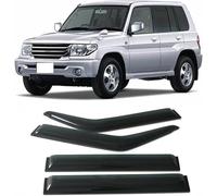 Deflettori il vento per Mitsubishi Montero Pajero IO 1998 1999 2000, Il deflettore d'aria riduce il rumore e le turbolenze