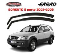 DEFLETTORI KIA SORENTO (DAL 2002 AL 2009) FARAD SET 2 ANTIVENTO FUME' 14094M