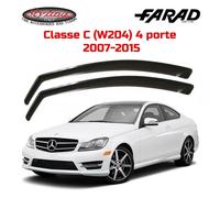 DEFLETTORI MERCEDES CLASSE C W204 (2007-2015) 4P FARAD SET ANTIVENTO FUME' 12531