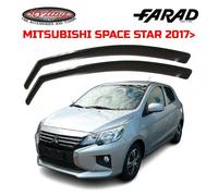 Coppia Deflettori Aria Antivento Farad per Mitsubishi Space Star 5p 2017>