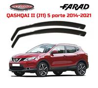 COPPIA DEFLETTORI ARIA ANTIVENTO FARAD PER VOLVO C30 3 PORTE 2007>2013