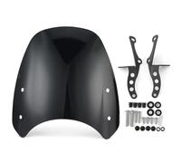 Deflettori Parabrezza Per Moto Per Kawasaki Per Eliminator 500 2024 2025 Protezione Parabrezza, Spoiler, Anteriore Spoiler Di Estensione(NERO)