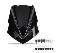 Deflettori Parabrezza Per Moto Per MT125 2015-2020 Deflettori Antivento, Estensione Del Flusso D'aria, Protezione Per Carenatura Antivento(Fumo)