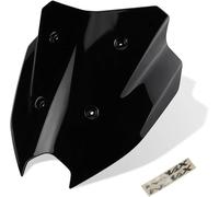 Deflettori Parabrezza Per Motocicletta Per NMAX 125 Tech MAX 155/Turbo 2025- Visiera Di Protezione Del Flusso D'aria Regolabile Parabrezza(Nero)