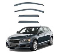 Deflettori per Audi A3 Hatchback MK2-8P 2004-2012 - Ideali per Pioggia e Autostrada, Montaggio Rapido(Kit Completo)