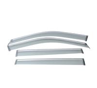 Deflettori per finestrini auto, parasole e pioggia, con finiture cromate per Jeep Compass 2018