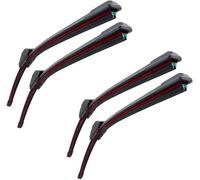 deflettori per finestrini auto Per Tesla per Model 3 Y Parabrezza anteriore in gomma Accessori per auto Tergicristalli(4PCS)