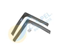 Deflettori Vento Parabrezza Anteriore,Lato,2 Pezzo Adatto per DAF XF II,Xg,Xg +