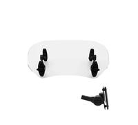 Deflettori vento Per Kymco Per Agility 125 Per Il Centro Città 2017 Regolabile Estensione Parabrezza Spoiler Deflettore Vento Bloccabile(A Small Transparent)