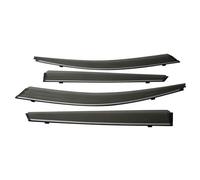 Deflettori Vetri Laterali Per Chevy Per Groove 2020 2021 2022 2023 2024 Visiera Sole Pioggia Neve Deflettore Finestrino Laterale Kit Deflettori Per Finestrtini Auto(Chrome strip)