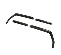 Deflettori Vetri Laterali Per Jeep Per Wrangler Per JL Per Unlimited 2018 2019 2020 Deflettori Finestrini Laterali Auto Visiere Di Ventilazione Kit Deflettori Per Finestrtini Auto(18-20 4door)