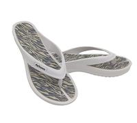DeFonseca Ischia Super Ciabatte Donna Infradito, Ciabatta in Gomma per Casa, Mare e Spiaggia FlipFlop Estive con Zeppa (Animalier Bianco, Sistema Taglie Calzature EU, Adulto, Donna, Numero, Media, 37)