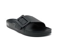 DeFonseca Originale Modello Sestrip Ciabatta Pantofola Donna con Fascia Regolabile in Gomma per Casa Giardino Spiaggia Piscina (Nero, Sistema Taglie Calzature EU, Adulto, Donna, Numero, Media, 36)